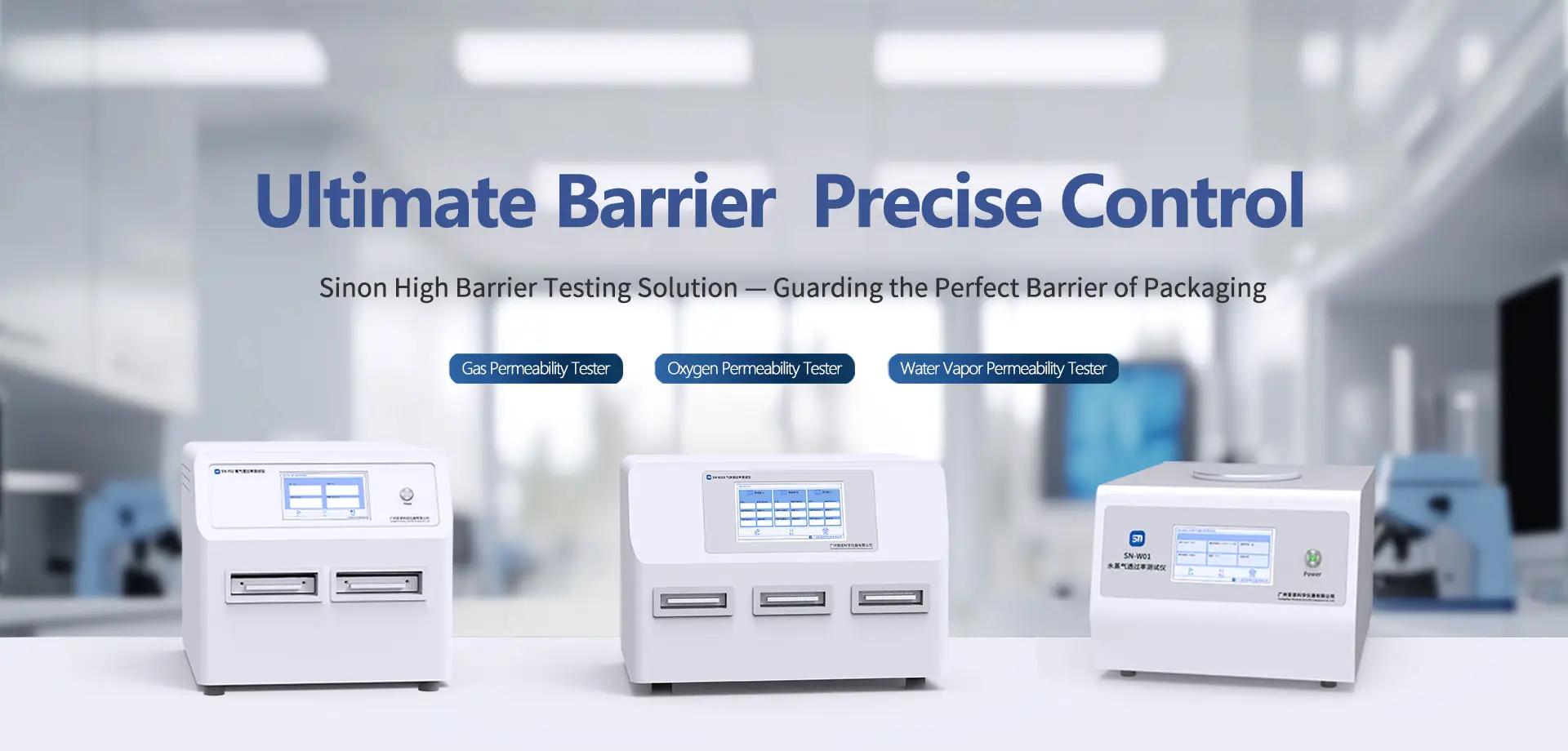 Packaging material high barrier testing instrument